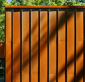 weathering steel cladding